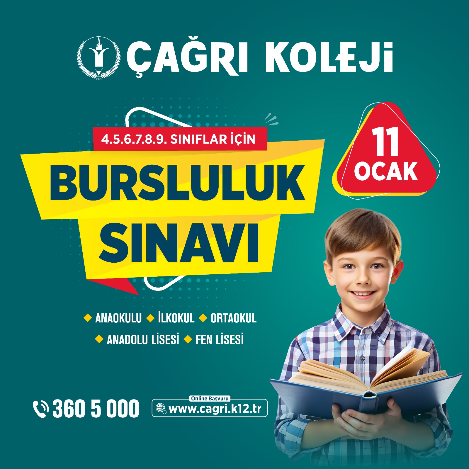 BURSLULUK SINAVI BAŞVURULARIMIZ BAŞLAMIŞTIR.